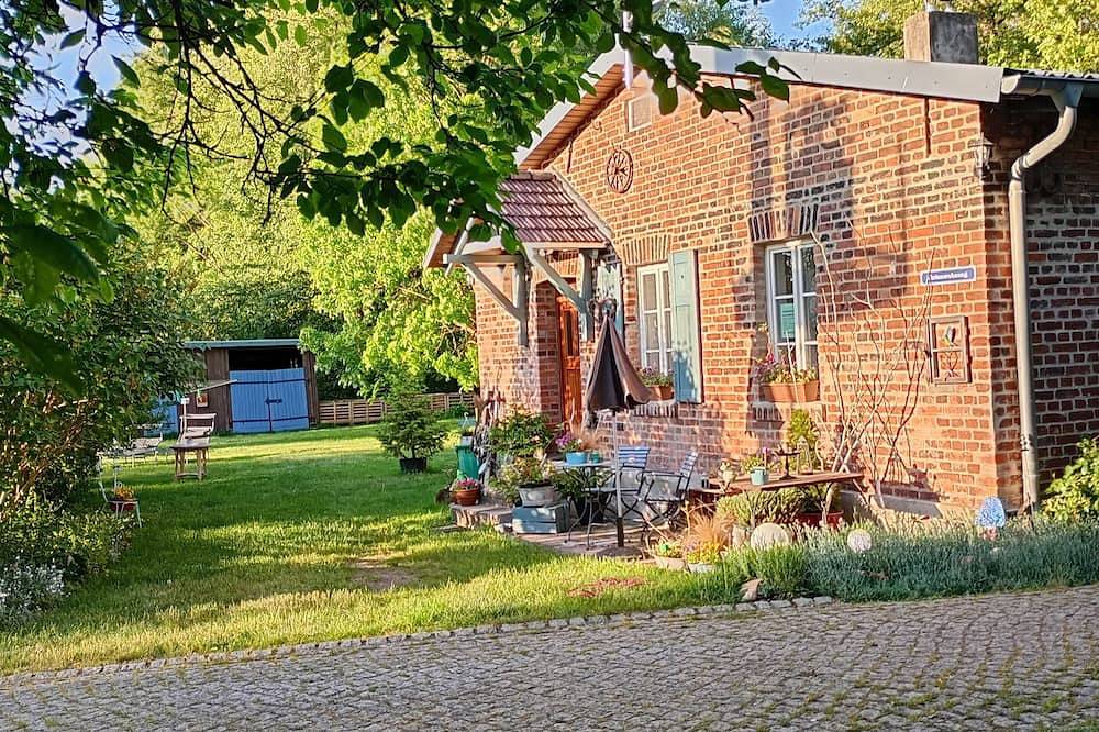 Wassermühle in Einzellage am Fluß, Radlerparadies in Drahnsdorf, Dahme-Spreewald
