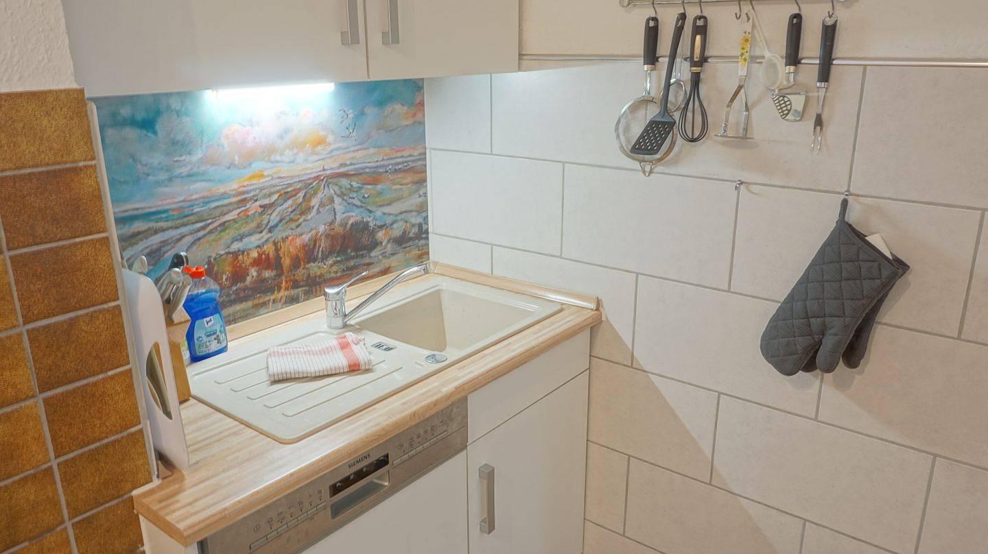 Ganze Wohnung, Komfortable Ferienunterkunft mit Garten, Terrasse und familienfreundlicher Ausstattung in Garding in Garding, Eiderstedt