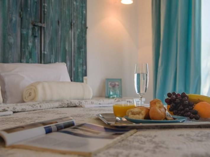 Ferienhaus für 6 Personen, mit Balkon und Terrasse sowie Garten in Pitsidia