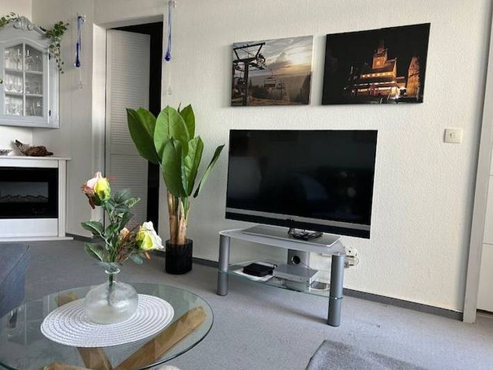 Bungalow für 3 Personen, mit Ausblick und Balkon, kinderfreundlich im Harz