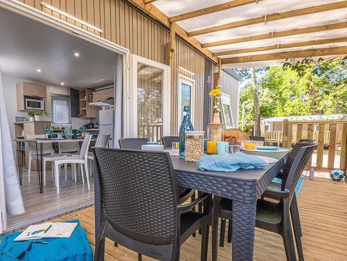 Camping für 6 Personen, mit Kinderpool in der Bassin d’Arcachon - 3