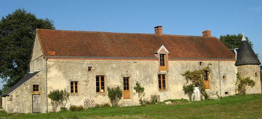 Gîte pour 11 personnes, avec terrasse et jardin à Crozon-sur-Vauvre