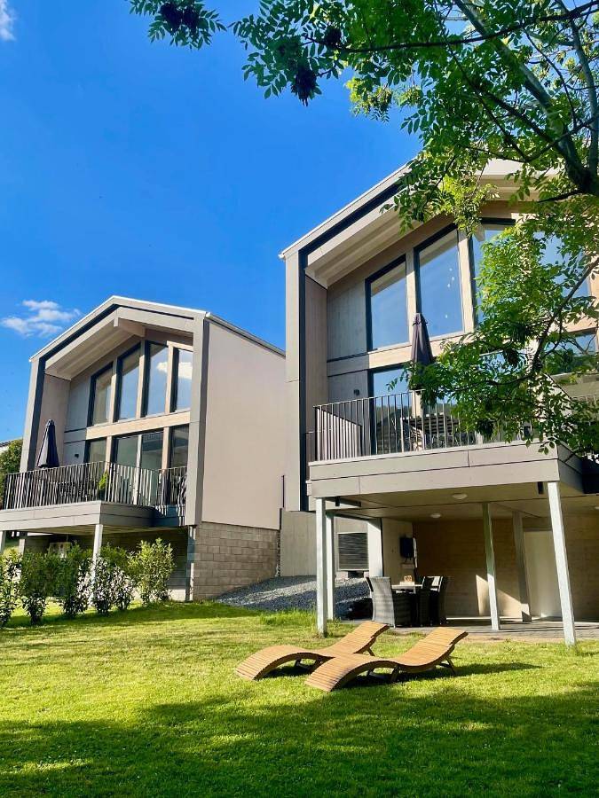 Ferienhaus für 6 Personen, mit Ausblick und Garten