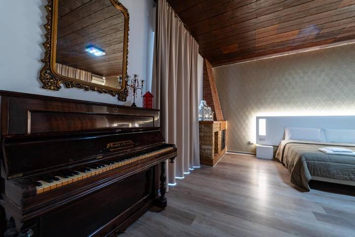 B&b per 3 persone, con Balcone e Giardino nonché Panorama a Bitritto