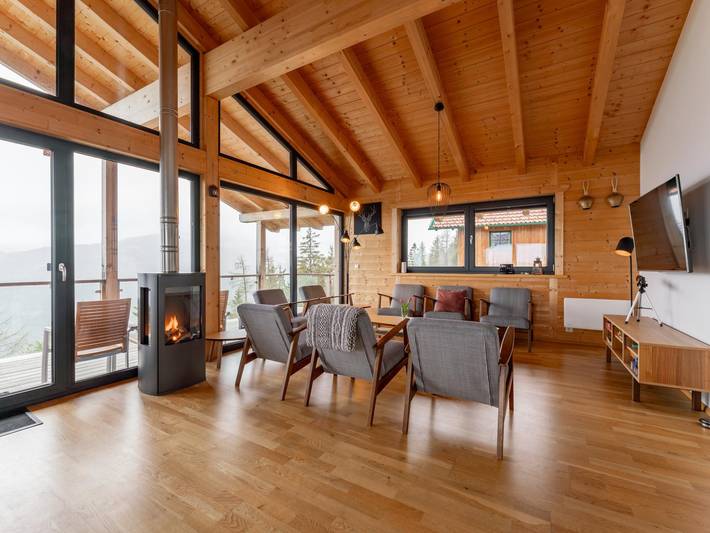 Chalet für 14 Personen, mit Balkon und Garten sowie Sauna in Kärnten - 3