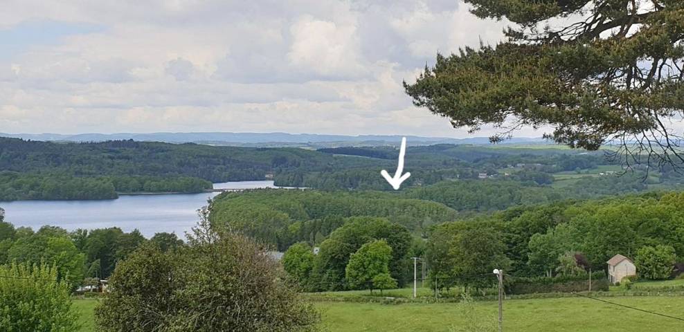 Gîte pour 6 personnes, avec piscine ainsi que terrasse et vue, animaux acceptés dans Lac de la Triouzoune - 3