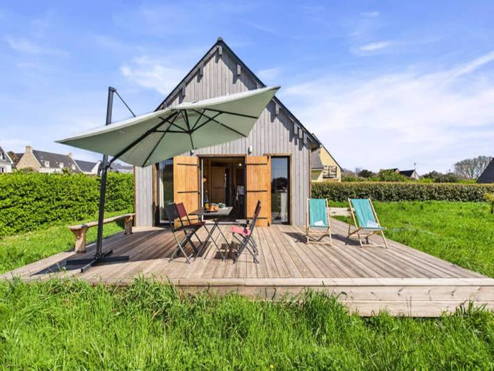 Gîte pour 4 personnes, avec terrasse dans Plage Du Steir Penmarc H
