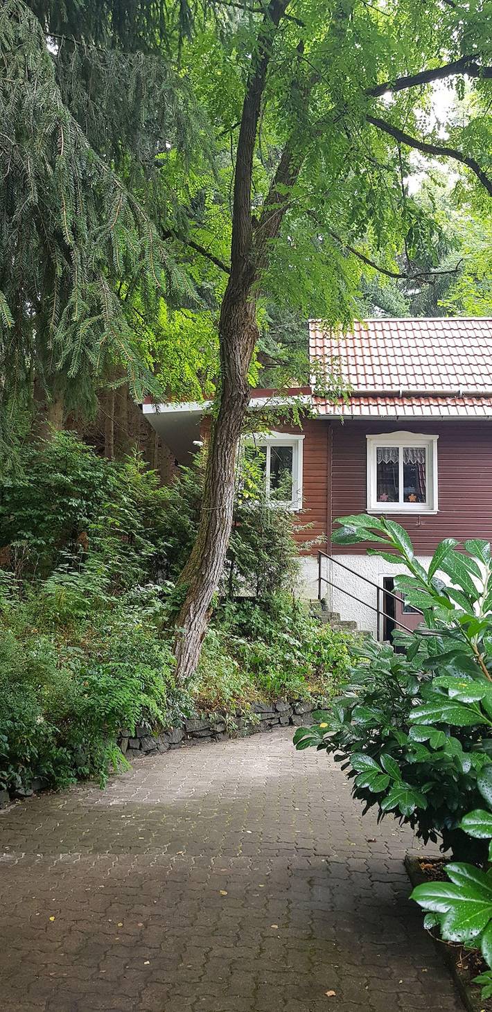 Hütte für 4 Personen, mit Balkon und Terrasse sowie Garten im Harz