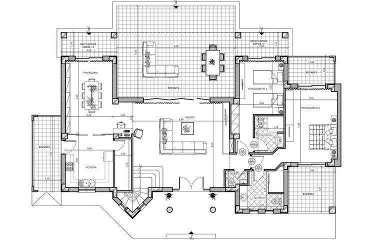 Ferienhaus für 6 Personen, mit Garten und Terrasse sowie Sauna in Chalkidiki - 2