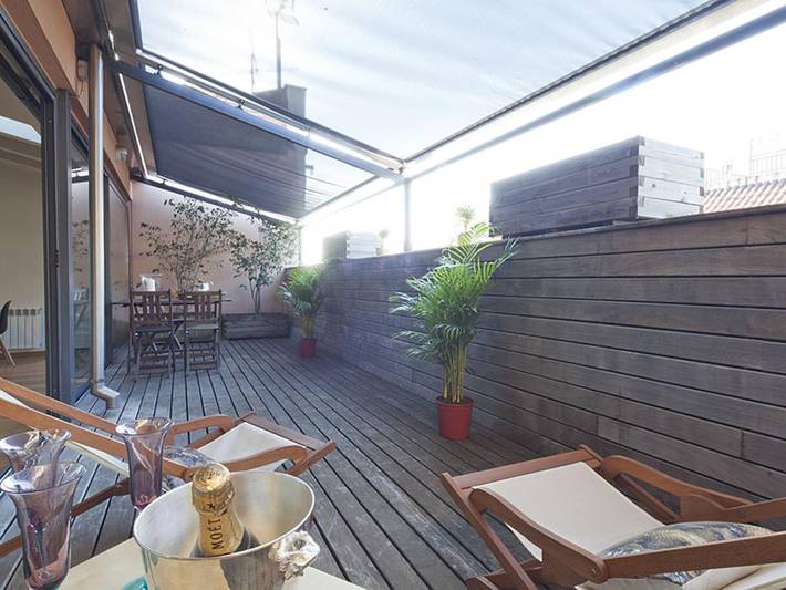 Ferienwohnung für 6 Personen, mit Terrasse in Barcelona - 2