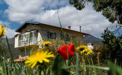 Gîte pour 4 personnes, avec balcon et jardin à Sospel