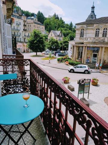 Gîte pour 2 personnes, avec vue et balcon, animaux acceptés à Plombières-les-Bains