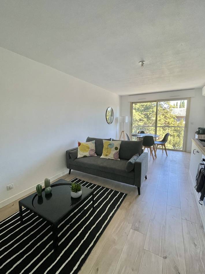 Appartement de vacances pour 2 personnes, avec balcon à Cagnes-sur-Mer