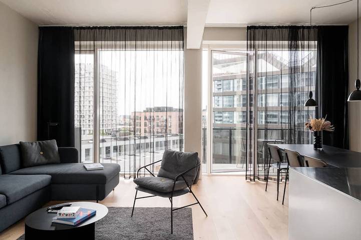 Vacation rental for 6 people, with balcony and yard in Copenhagen