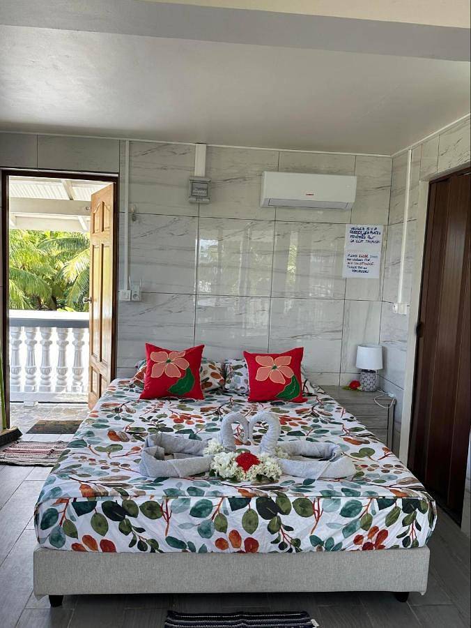 Gîte pour 3 personnes, avec vue ainsi que balcon et jardin dans Rangiroa - 3