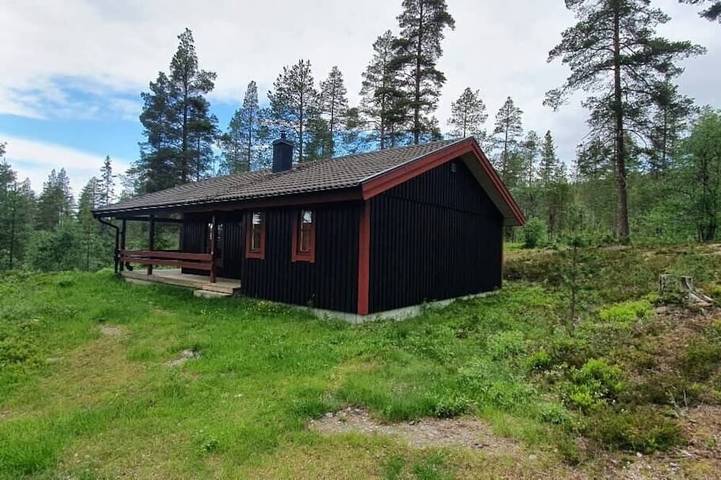 Blockhütte für 6 Personen, mit Sauna und Balkon - 1