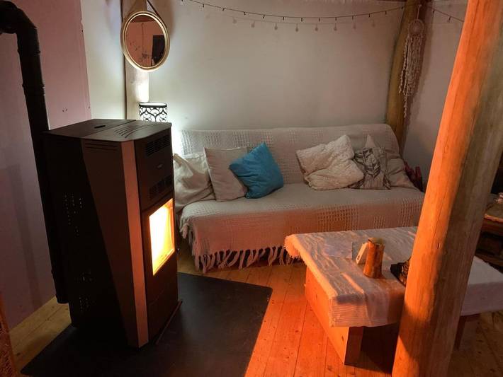 Tente pour 8 personnes, avec terrasse ainsi que vue et jardin dans les Vosges - 4