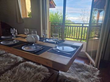 Gîte pour 6 personnes, avec piscine à Lugrin