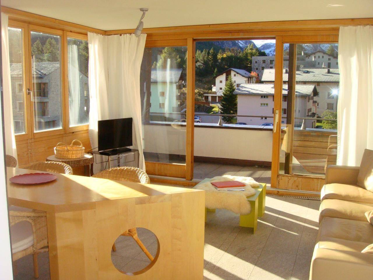 Apartamento vacacional entero, Apartamento de vacaciones para 2 personas con sauna in Bregaglia, Engadina