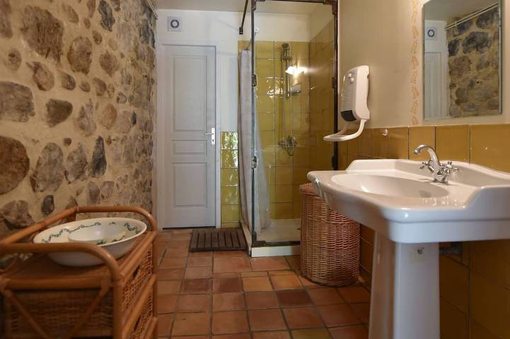 Gîte pour 2 personnes, avec jardin ainsi que terrasse et piscine, animaux acceptés à Pont-de-Labeaume - 4