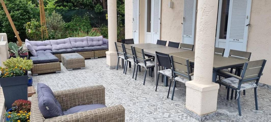 Villa pour 12 personnes, avec Balcon ainsi que Terrasse et Jardin à Cannes - 4