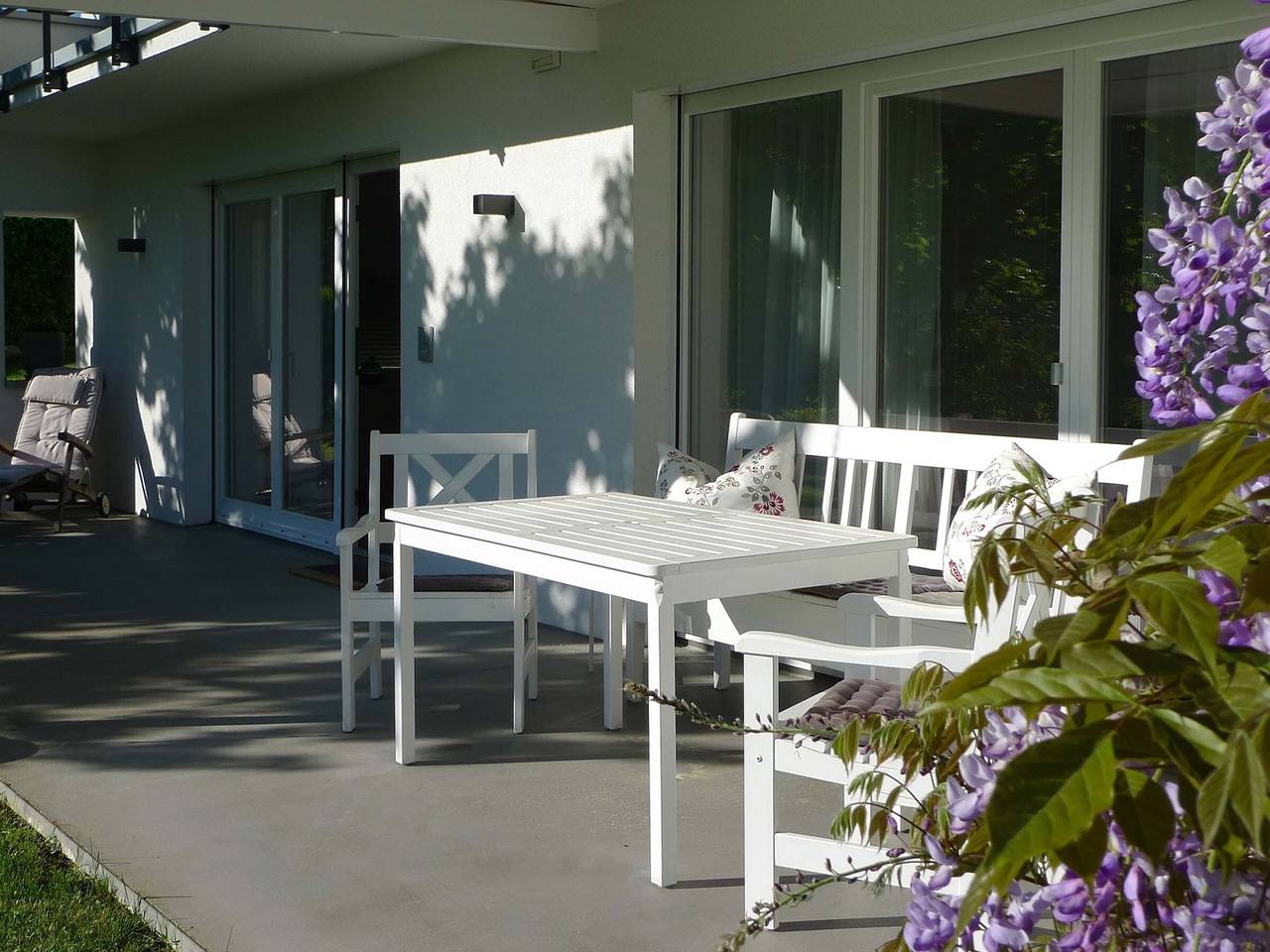 Appartamento intero, Appartamento 'Peterberg 22, 45mq' con vista sulle montagne, terrazza privata e Wi-Fi in Kappel (Freiburg), Friburgo