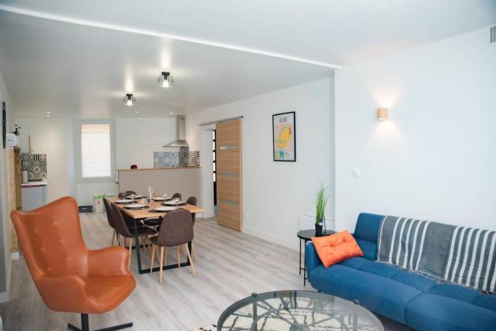 Maison de vacances pour 6 personnes, avec terrasse, animaux acceptés
