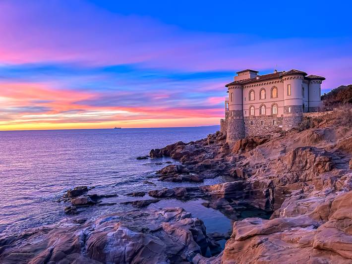 Ferienwohnung für 4 Personen, mit Garten und Balkon in Livorno - 2
