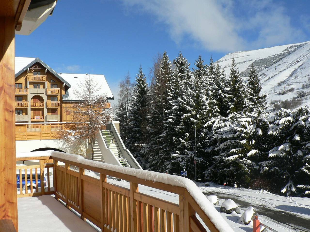 Appartement entier, Appartement 'Appartement Supervénosc' avec vue sur la montagne, terrasse privée et Wi-Fi in Vénosc, Les Deux Alpes