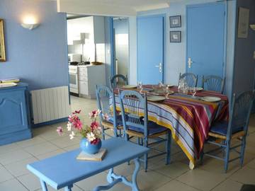 Gîte pour 6 personnes, avec terrasse et jardin, animaux acceptés dans Port En Dro Carnac