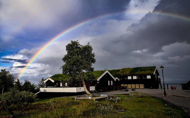 Hôtel pour 3 personnes, avec jardin et sauna ainsi que vue et terrasse