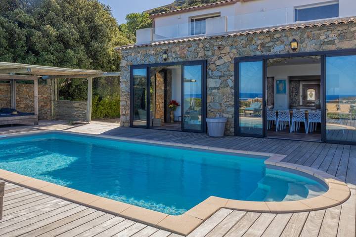 Villa pour 10 personnes, avec jardin ainsi que sauna et piscine à Monticello - 3