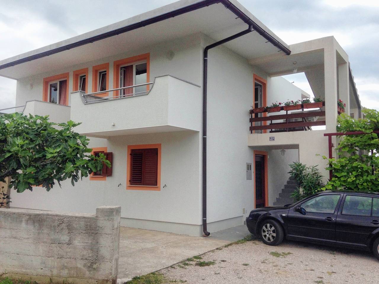 Ganze Wohnung, 3-Zimmer-Ferienwohnung mit Balkon und Meerblick Povile, Novi Vinodolski A-12039-a in Povile, Primorje-Gorski Kotar