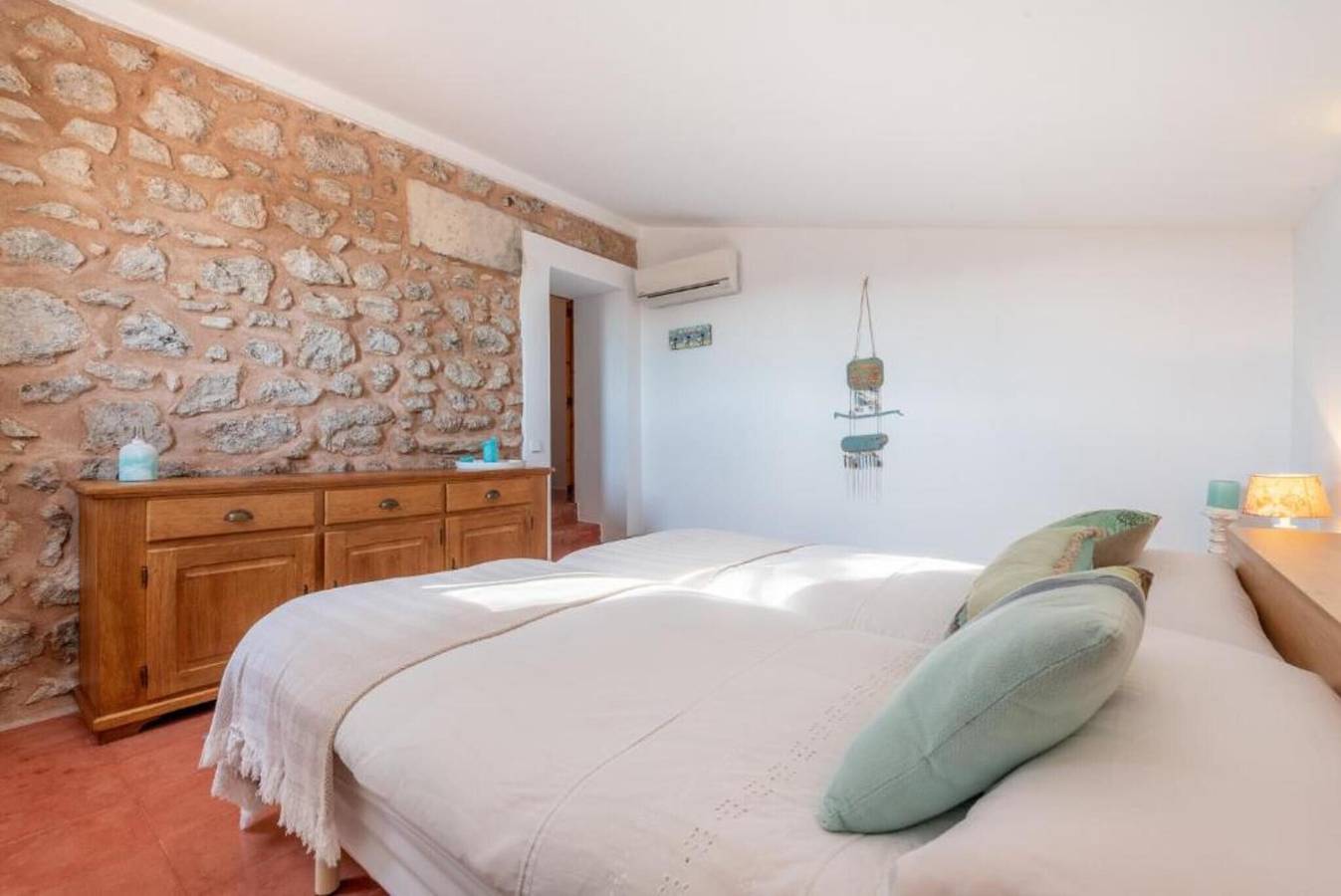 Zimmer im Erdgeschoss mit Gemeinschaftspool, Wlan und Klimaanlage in Artà, Mallorca Osten