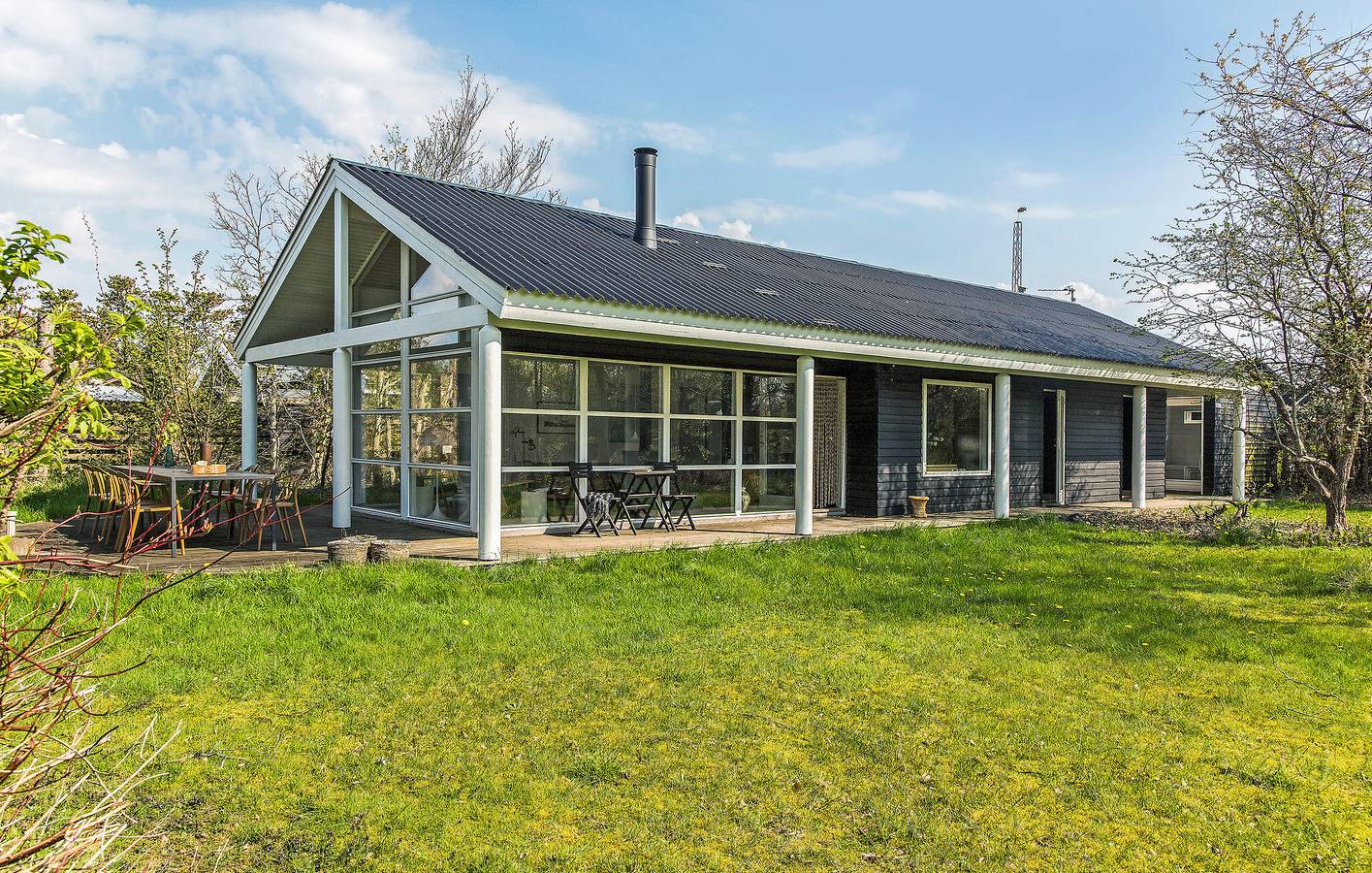 Feriehus for 9 personer med hage in Strandby, Nordøst-Jylland