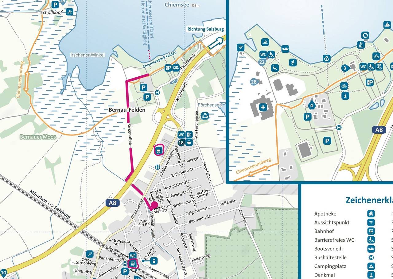 Ganze Ferienwohnung, Ferienwohnung Schall - Erholung mit Bergblick und Chiemseenähe - Neu in Bernau - Ferienwohnung Schall mit 2 Balkonen auf 75m² in Bernau am Chiemsee, Chiemsee