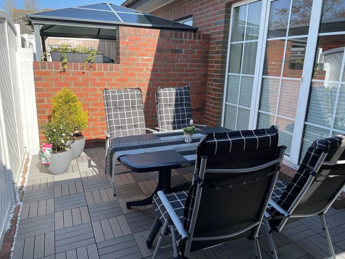 Ferienwohnung für 4 Personen, mit Terrasse auf Borkum - 2