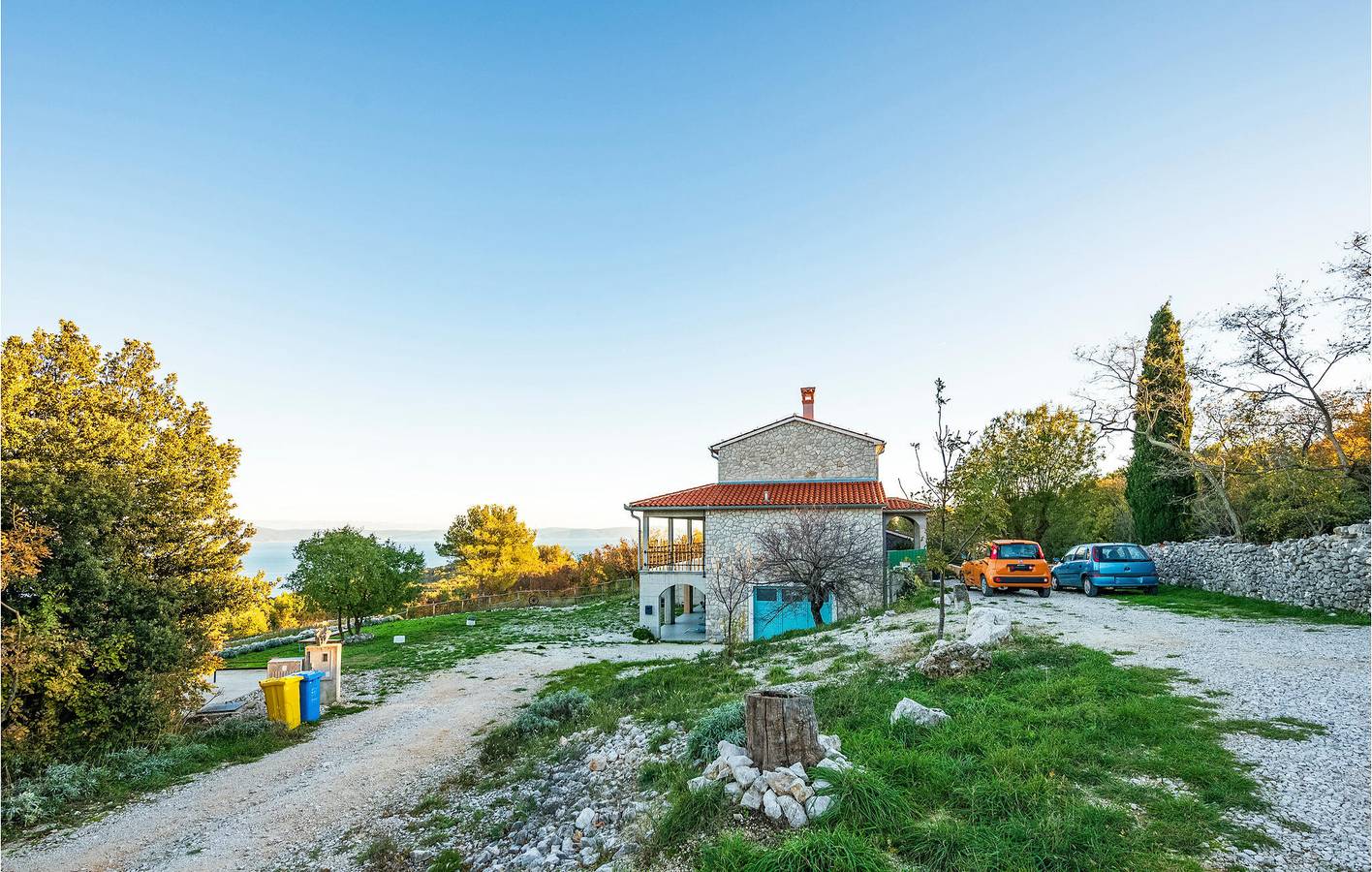 Appartement de vacances entier, Appartement confortable avec vue sur la mer, Wi-Fi, climatisation et terrasse - À 2 km de la plage in Labin, Côte Est de l'Istrie