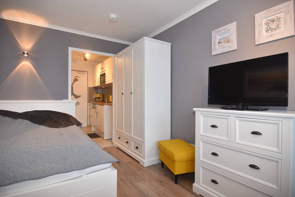 Ganze Ferienwohnung, Haus am Meer, Whg. 154, Landseite mit Inselblick 7.Og in Westerland, Sylt (Gemeinde)