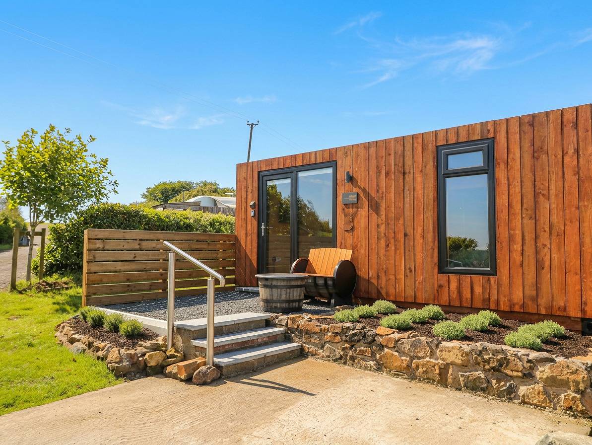 Lodge für 2 Personen mit Garten in Grafschaft Antrim