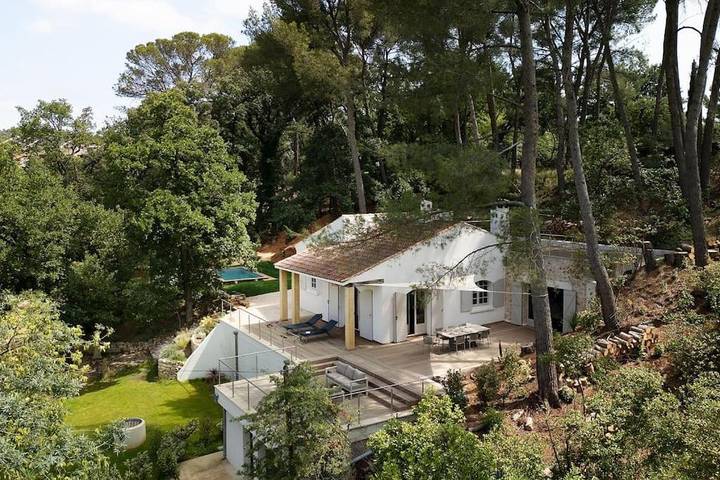Villa pour 8 personnes, avec piscine ainsi que vue et jardin à Aix-en-Provence