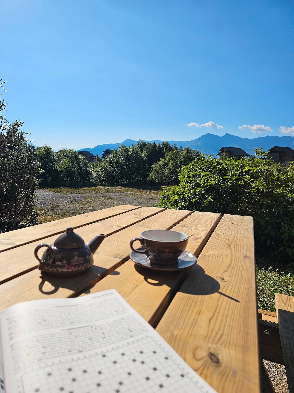 Ganzes Studio, Einzimmerapartment '4 Personen' mit Bergblick, privater Terrasse und Wi-Fi in La Toussuire, Fontcouverte-la-Toussuire