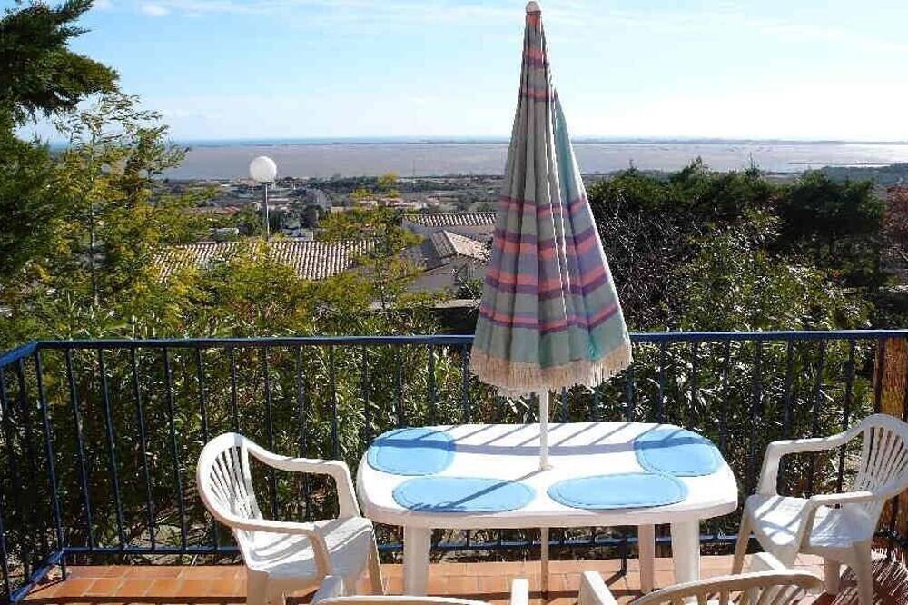 Appartement entier, Appartement indépendant dans villa à Fitou avec jardin et vue mer in Fitou, Côte méditerranéenne (France)