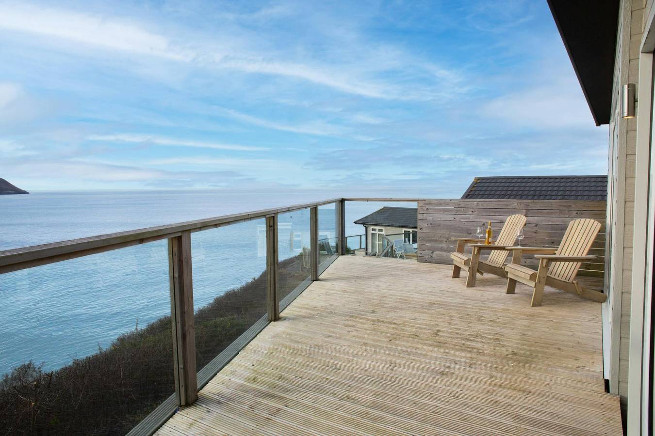 Casa rural para 4 personas con balcón in Penbryn, Tresaith