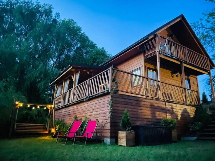 Vakantiehuis voor 10 personen, with uitzicht op het meer and tuin as well as uitzicht - 1