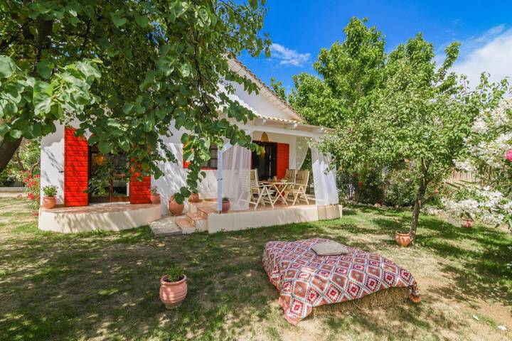 Bungalow für 5 Personen, mit Balkon und Terrasse sowie Garten auf Zakynthos