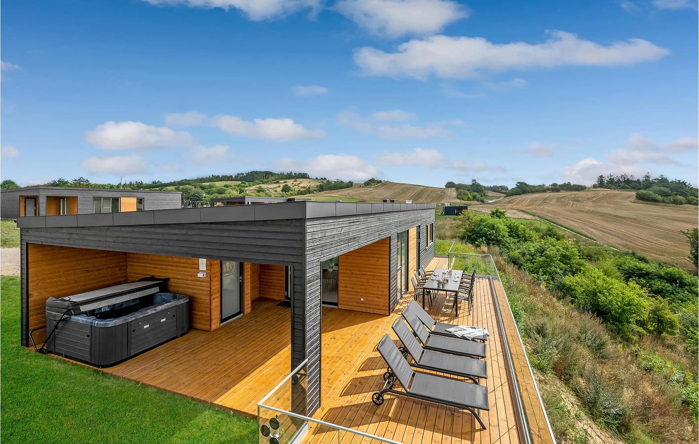 Feriehus for 8 personer med terrasse in Hjarbæk, Limfjord in Westjütland