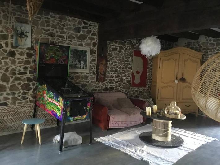 Location de vacances pour 8 personnes, avec jardin et piscine à Villerest - 4
