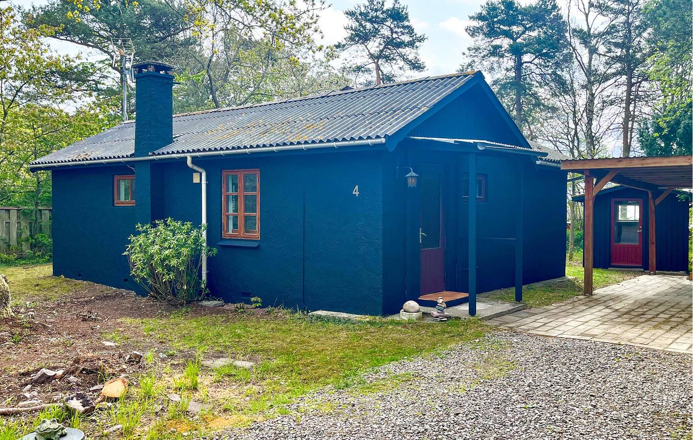 Ferienhaus für 4 Personen mit Terrasse in Balka, Bornholm