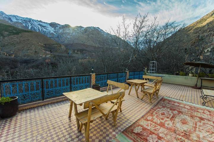 Chambre d’hôte pour 2 personnes, avec sauna ainsi que jardin et vue dans Imlil - 4